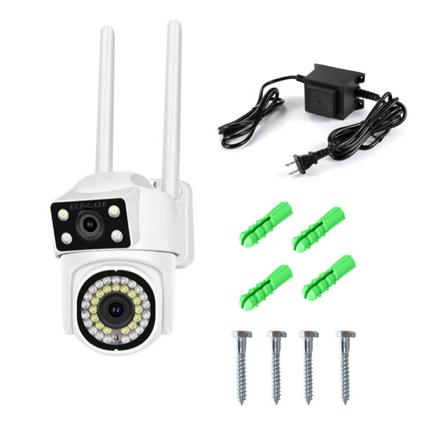 Cámara de Seguridad Exterior WIFI 4MP 360° PTZ - Image 4