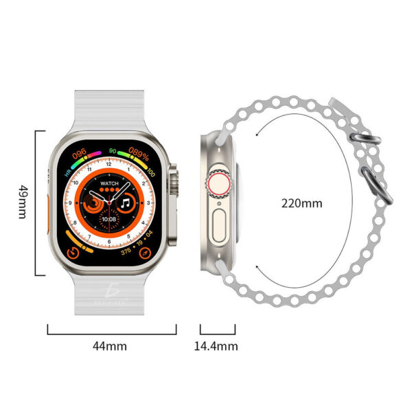 Reloj Deportivo Inteligente con Dos Correas Resistente, Notificaciones y Fitness - Image 4