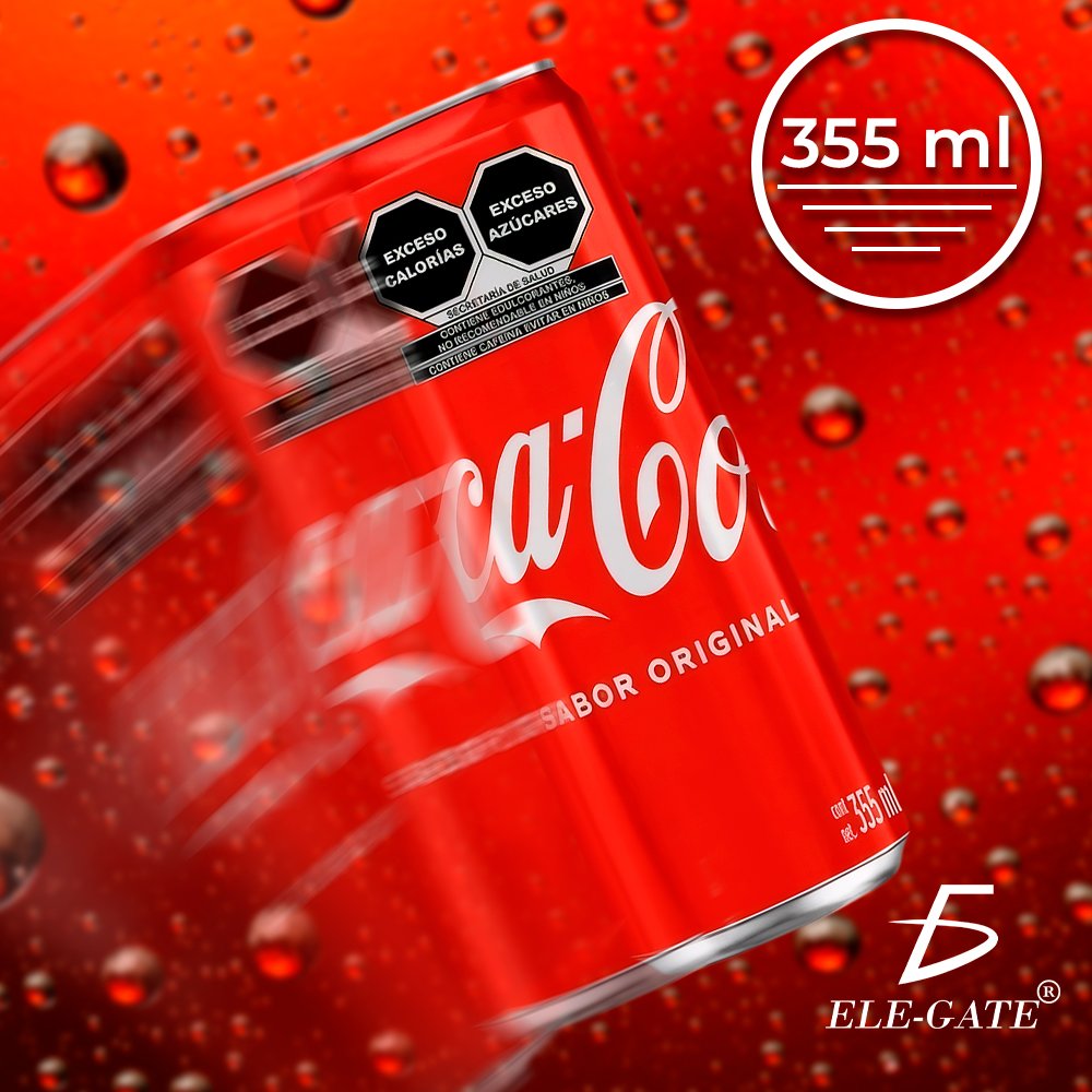 Refresco Coca-Cola Original en Lata 355 ml - Image 2