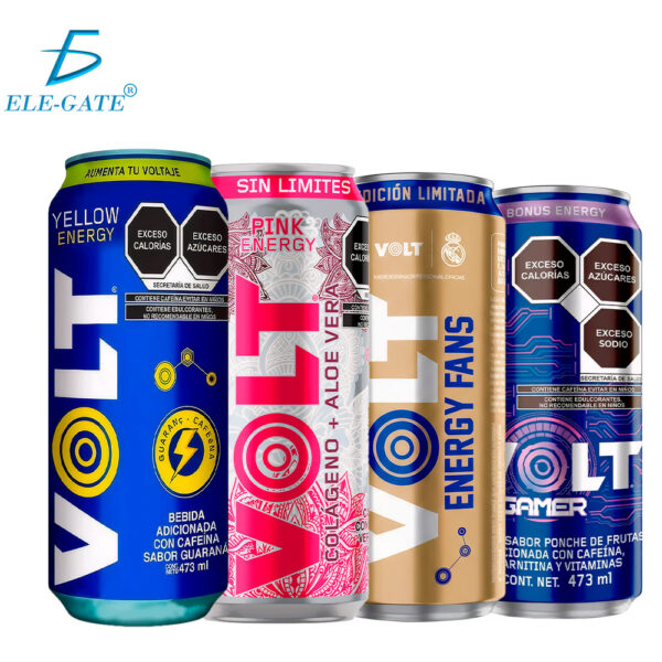 Bebida Energética Volt – 473 ml | Variedad de Sabores – ELE-GATE