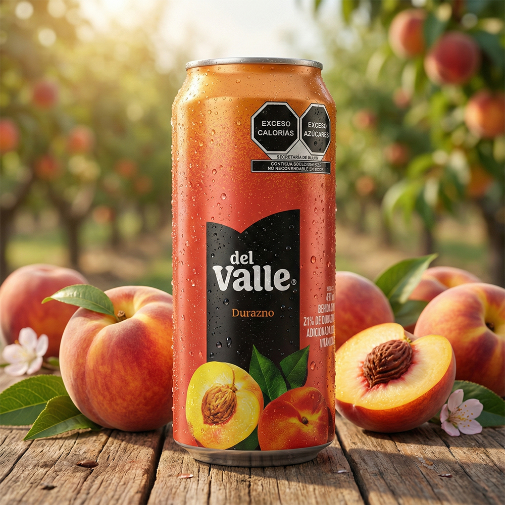 Jugo Del Valle en lata 453 ml – Sabores Variados - Image 2