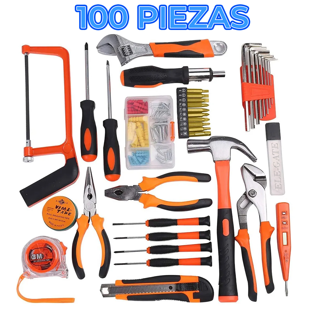 Set de Herramientas 100 Piezas con Estuche - Image 2