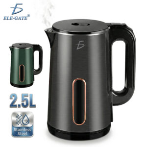 Tetera Eléctrica Moderna 2.5L – Silenciosa, Segura y Funcional