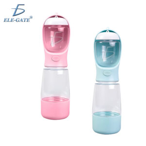 Botella Portátil 3 en 1 para Perros – Agua, Plato y Porta Bolsas