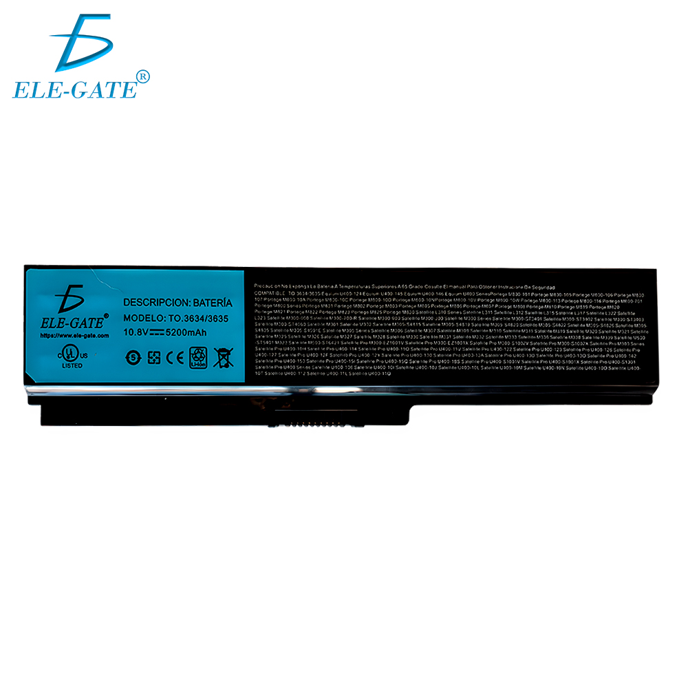 Batería para laptop Toshiba PA3536 (PA3536U-1BRS) — 10.8/11.1V, 6 celdas, Li-ion | Compatible con L350, L355, P200, P205, P300, X200, X205