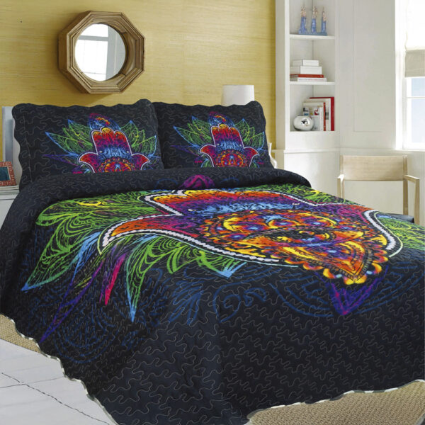 Colcha Fresca de Poliéster con Fundas de Almohada - Image 41