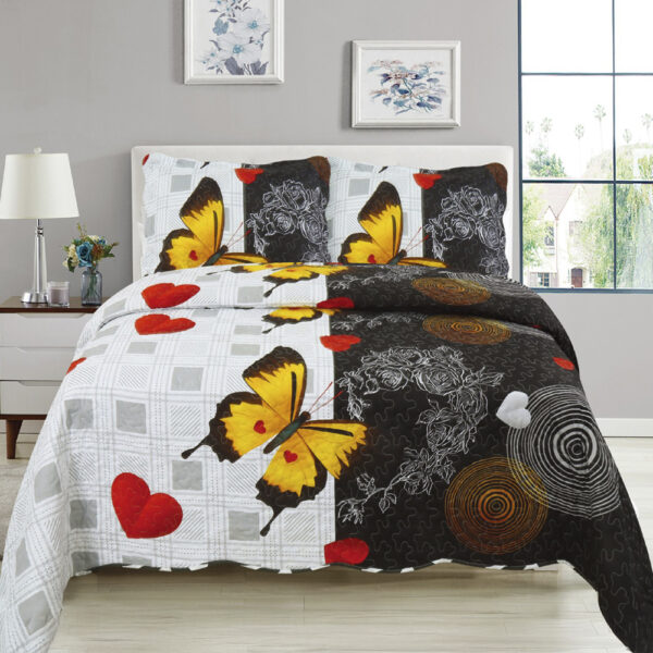 Colcha Fresca de Poliéster con Fundas de Almohada - Image 39