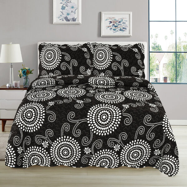 Colcha Fresca de Poliéster con Fundas de Almohada - Image 36