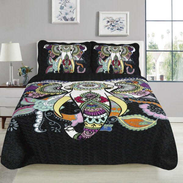 Colcha Fresca de Poliéster con Fundas de Almohada - Image 34