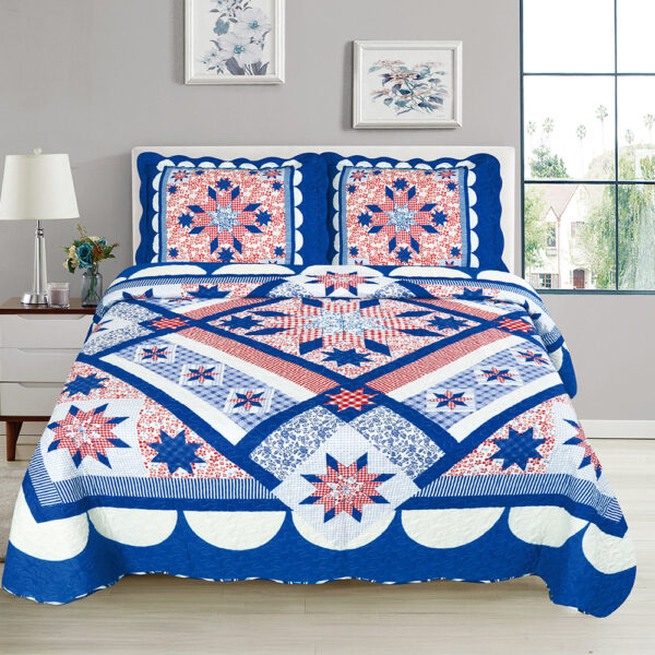 Colcha Fresca de Poliéster con Fundas de Almohada - Image 32