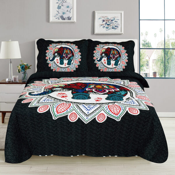 Colcha Fresca de Poliéster con Fundas de Almohada - Image 31