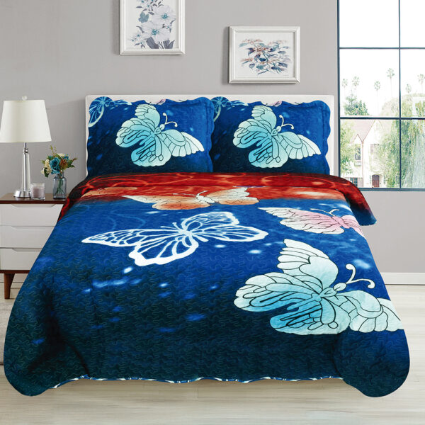 Colcha Fresca de Poliéster con Fundas de Almohada - Image 28