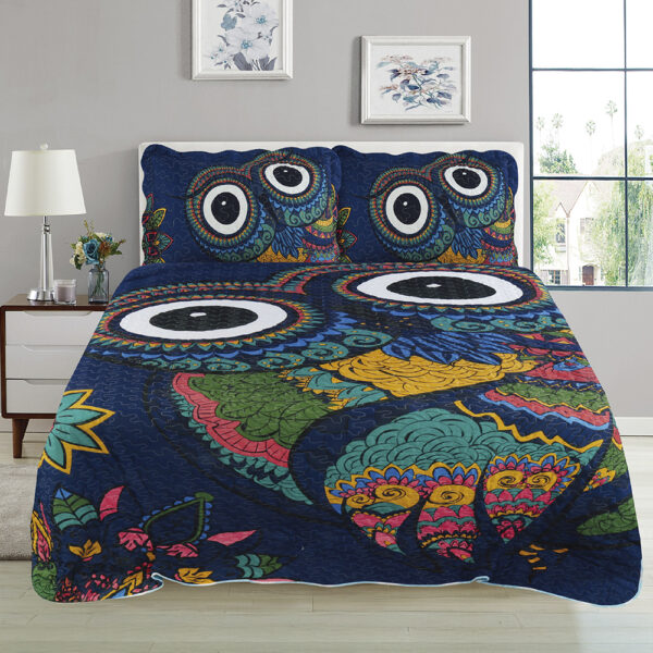 Colcha Fresca de Poliéster con Fundas de Almohada - Image 24