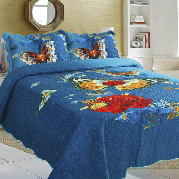 Colcha Fresca de Poliéster con Fundas de Almohada - Image 22