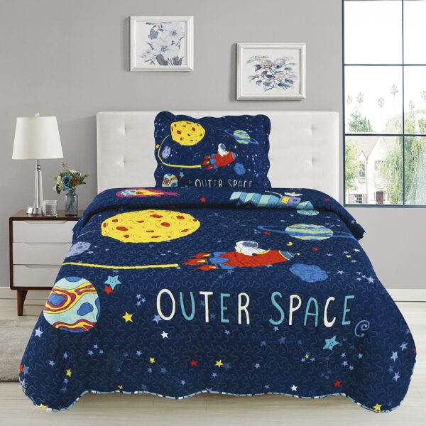 Colcha Fresca de Poliéster con Fundas de Almohada - Image 12