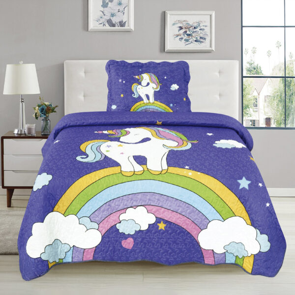 Colcha Fresca de Poliéster con Fundas de Almohada - Image 9