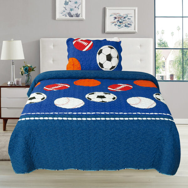Colcha Fresca de Poliéster con Fundas de Almohada - Image 8