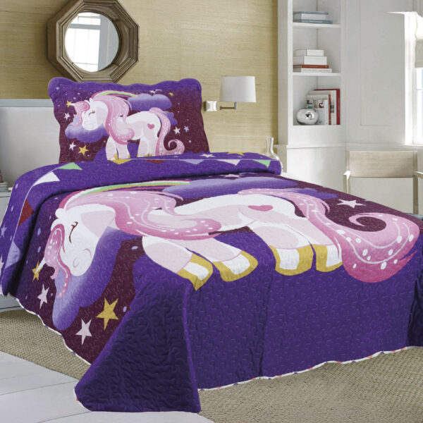 Colcha Fresca de Poliéster con Fundas de Almohada - Image 6