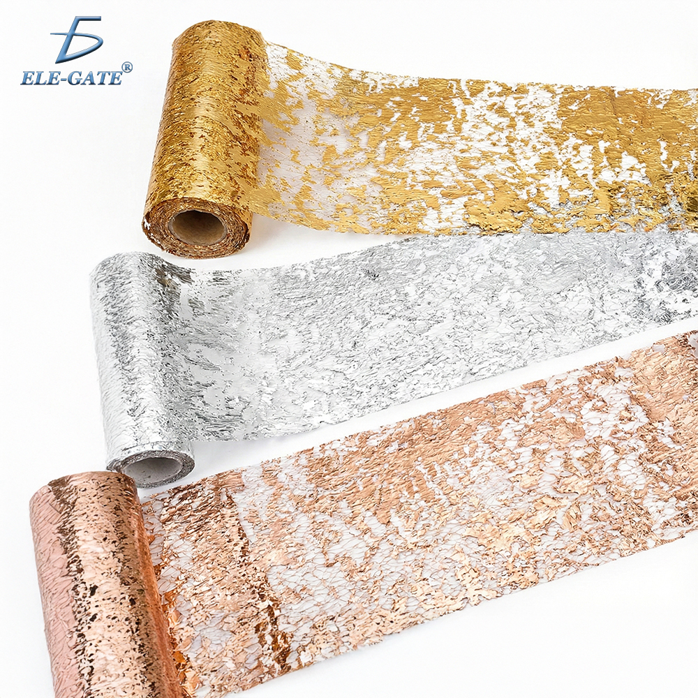 Rollo de Papel Decorativo Metálico 10 Metros con Textura – Plateado, Dorado y Cobre