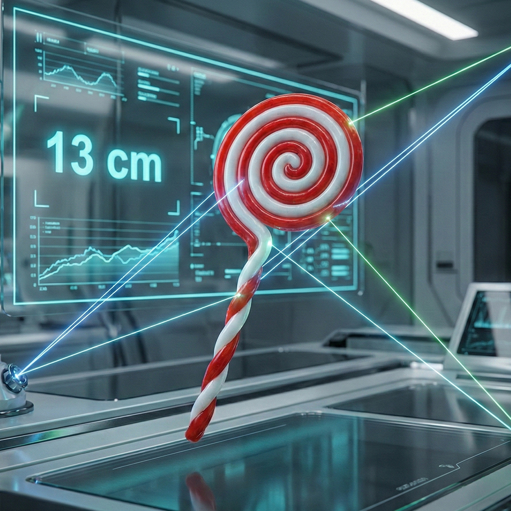 Paquete de 6 Adornos Navideños en Forma de Caramelo - Image 3