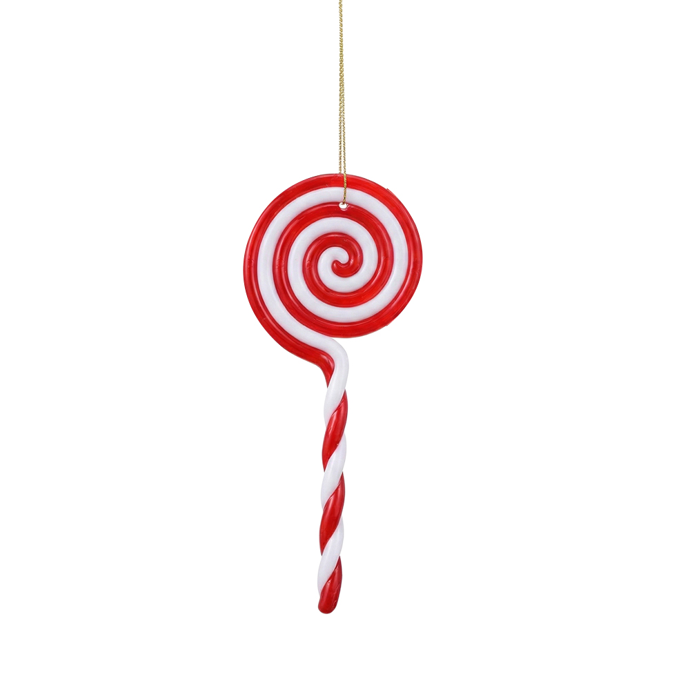 Paquete de 6 Adornos Navideños en Forma de Caramelo - Image 2