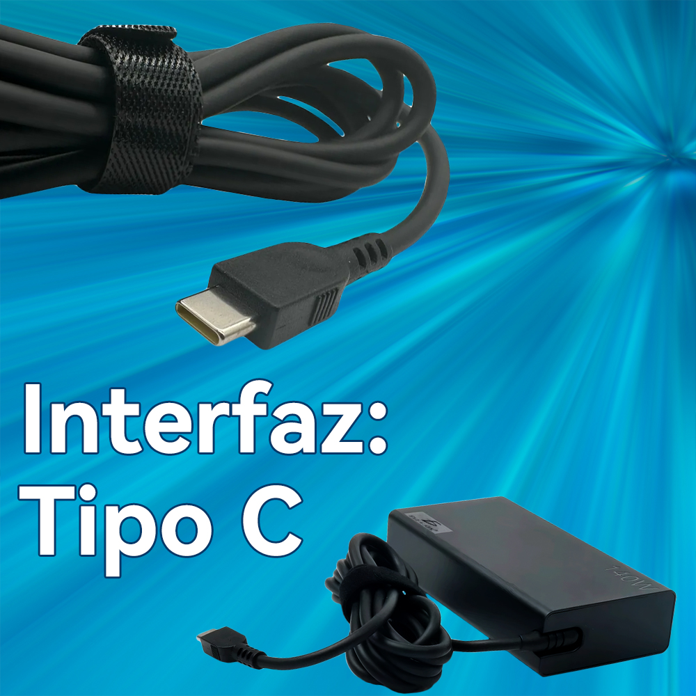 Cargador Compatible Laptop Lenovo 140W – Punta Tipo C (USB-C) - Image 2