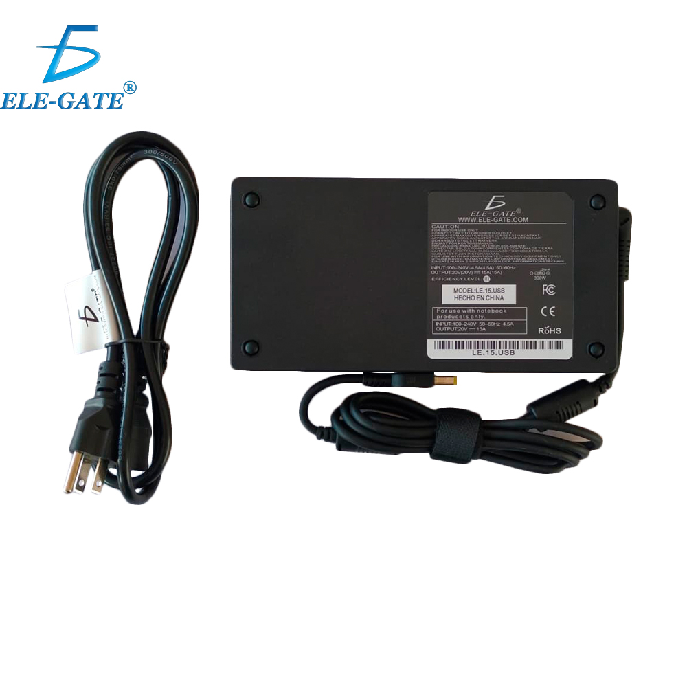 Cargador Compatible Laptop Lenovo 300W – Punta USB Amarilla