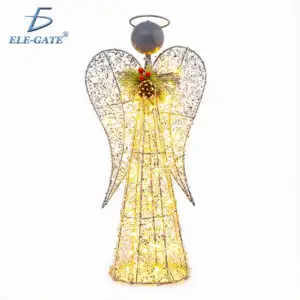 Ángel Decorativo con Luces LED Cálidas