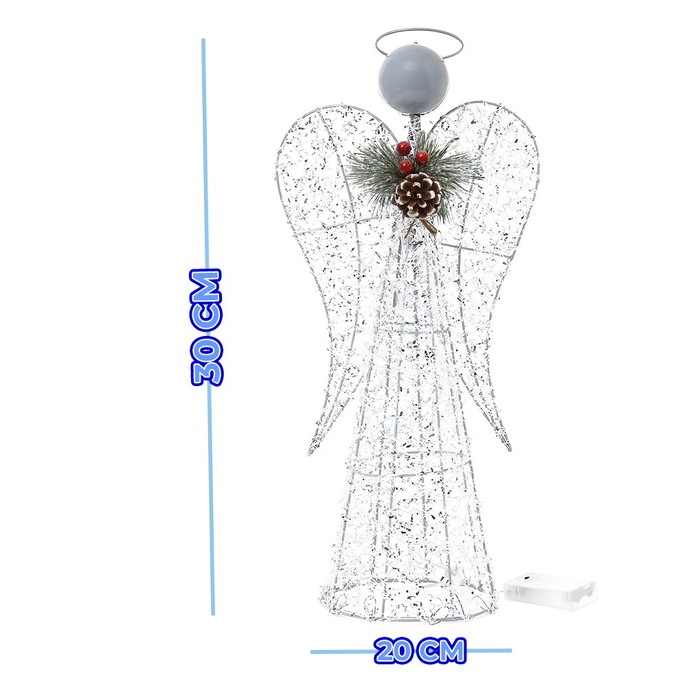 Ángel Decorativo con Luces LED Cálidas - Image 4