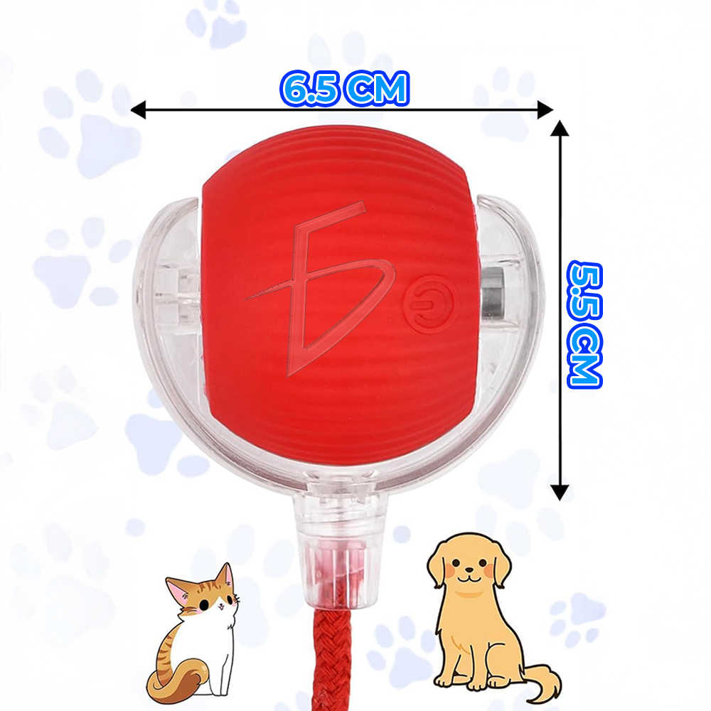 Pelota interactiva automática inteligente 360° para perros y gatos - Image 4