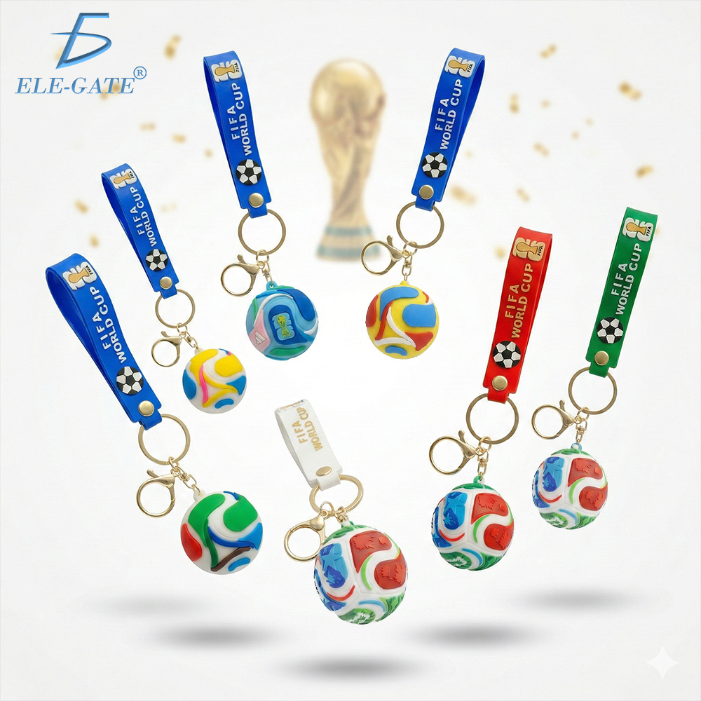 Llavero de Plástico Diseño Balón del Mundial ⚽