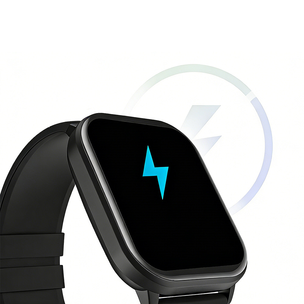 Smart Watch Fashion de 2” con Pantalla Cuadrada – Sumergible, Llamadas Bluetooth y Carga Inalámbrica - Image 5