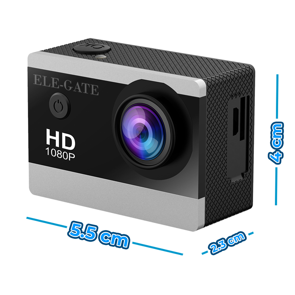 Cámara Deportiva Full HD 1080P con Pantalla 2" 12MP - Image 4