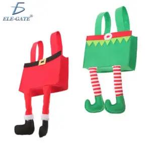 Bolsa Decorativa de Santa Navideño