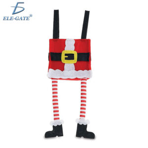 Bolsa Decorativa de Pies de Santa Navideño