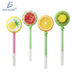 Paleta Frutal de Caramelo Macizo con Silbato