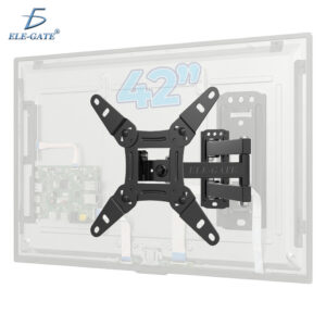 Soporte de Pared para TV de 17 a 42 Pulgadas | Giratorio, Extensible e Inclinable | Hasta 20 kg