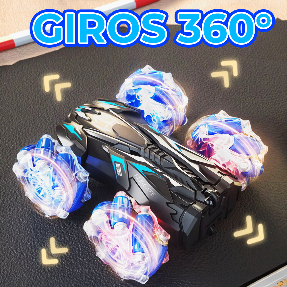 oche de Acrobacias RC con Control por Gestos, Luces LED, Música y Efecto de Humo - Image 2