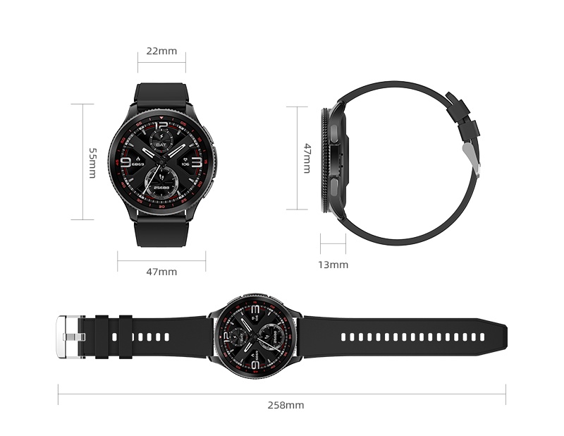 Smart Watch Deportivo 1.4” AMOLED – Sumergible 3 ATM, Llamadas Bluetooth, 123 Modos Deportivos y Batería de 10 Días - Image 5