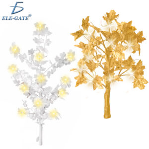 Árbol de Arce Decorativo con 24 Luces LED Cálidas