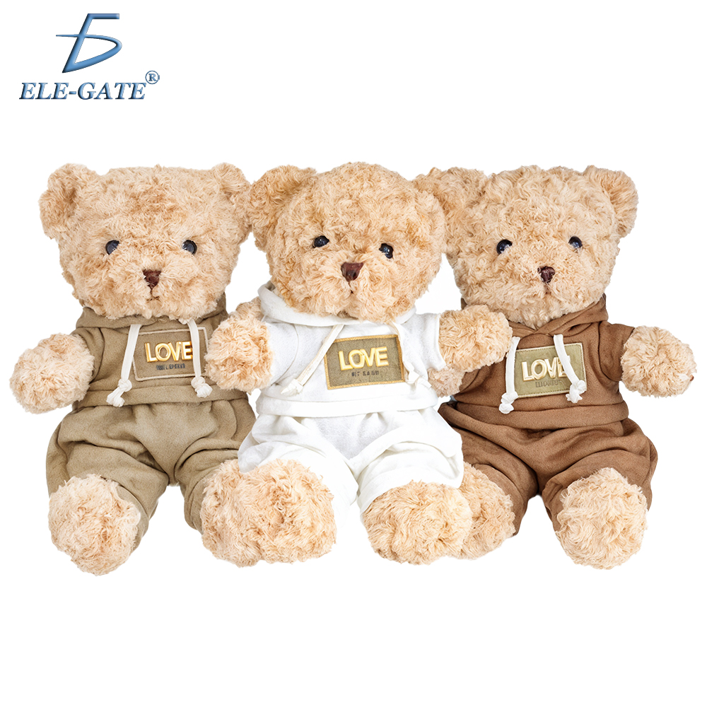 Oso de Peluche con Sudadera de Moda