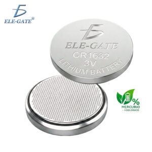 Batería de Litio 3V elegate CR1632 — Pila Tipo Botón para Llaves, Relojes y Dispositivos Electrónicos
