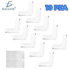 Paquete de 10 Unidades de Silicón Antigolpes con Adhesivo Fuerte