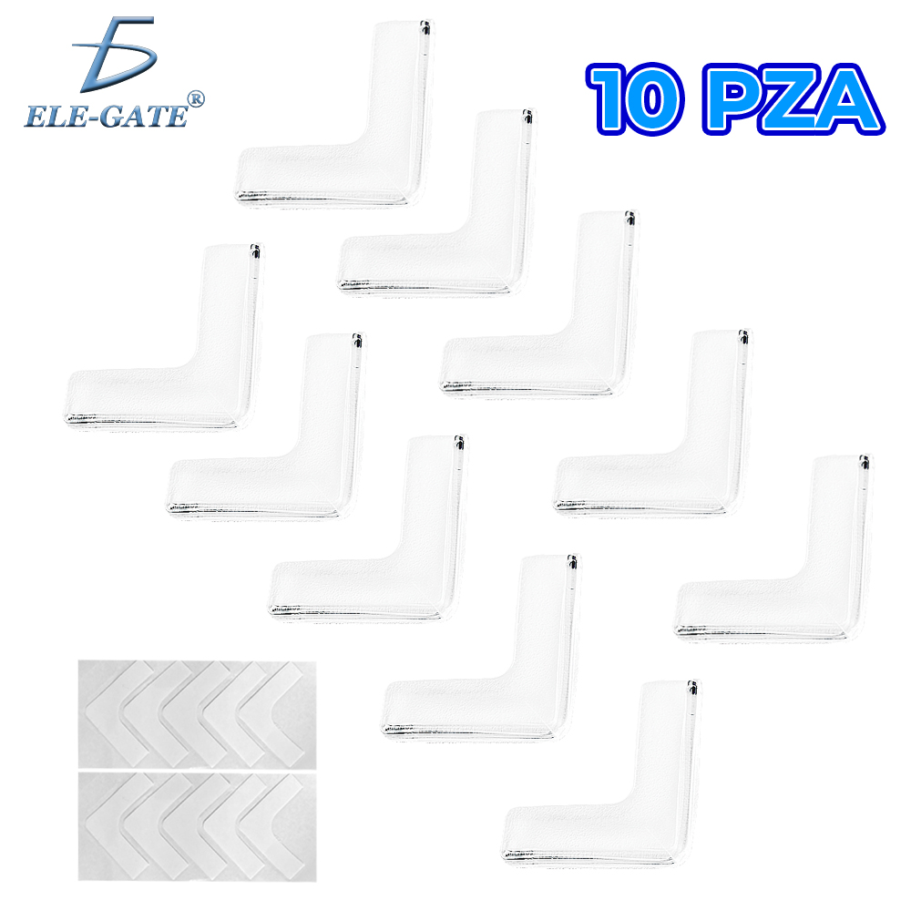 Paquete de 10 Unidades de Silicón Antigolpes con Adhesivo Fuerte