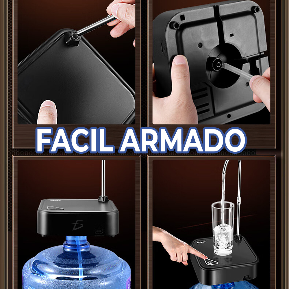 Dispensador de Agua Eléctrico con Bomba Automática y Batería Recargable USB - Image 2