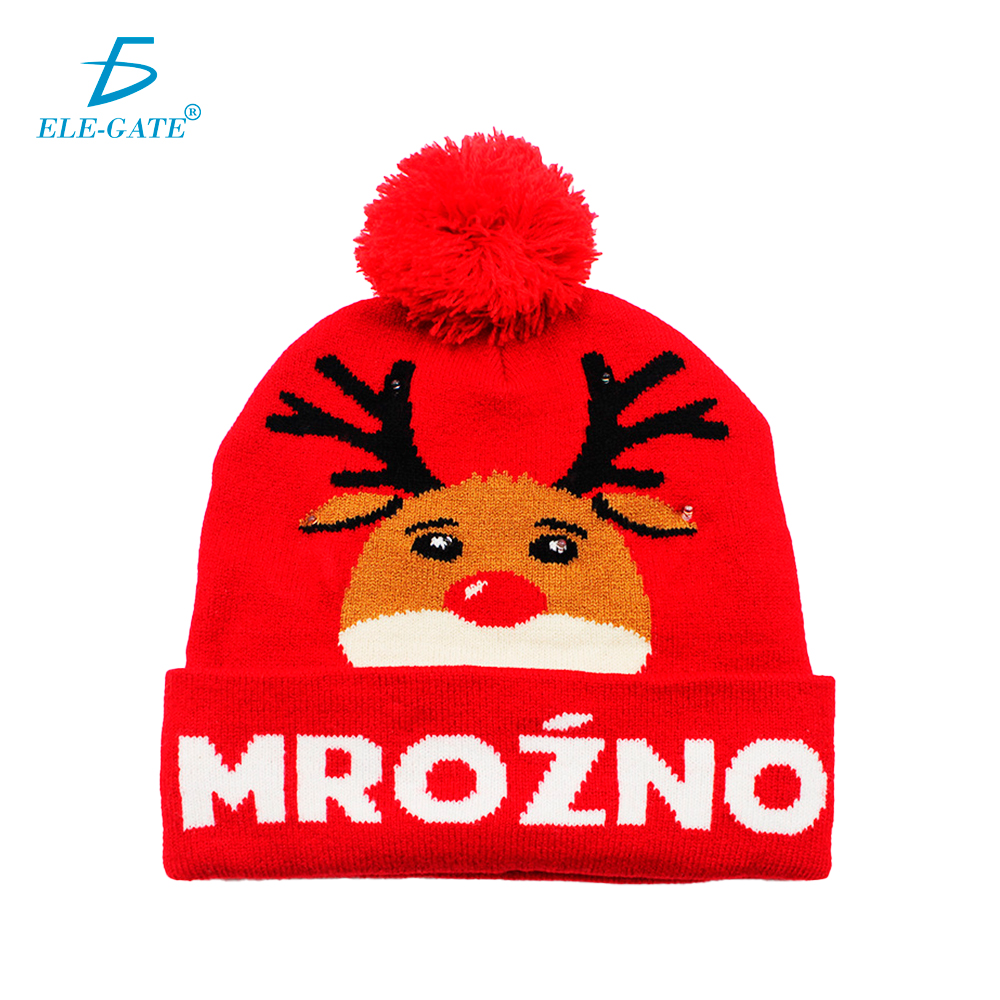 Gorro Navideño con Luz LED RGB - Image 11