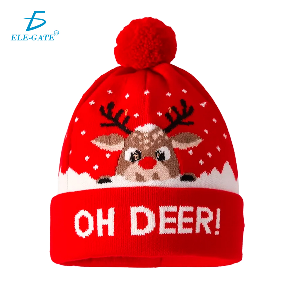 Gorro Navideño con Luz LED RGB - Image 10