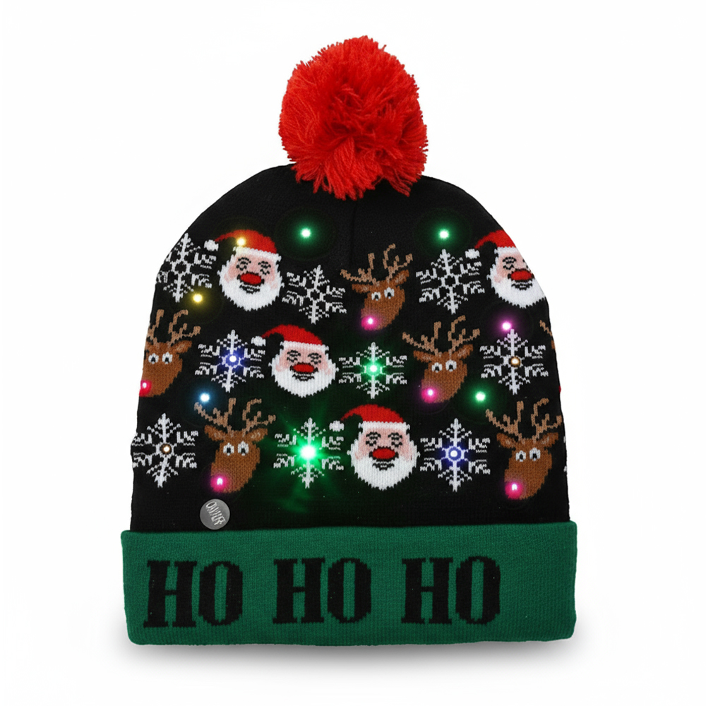 Gorro Navideño con Luz LED RGB - Image 6