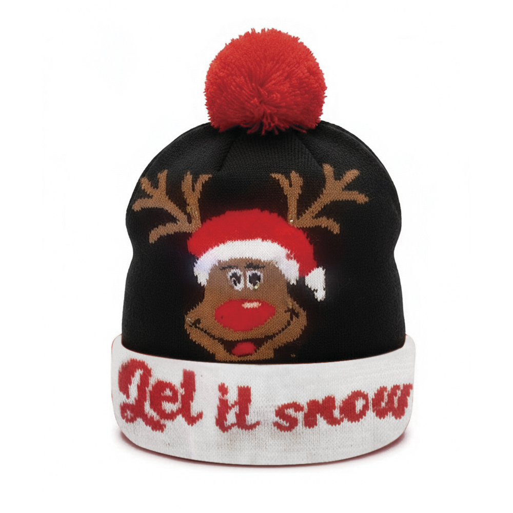 Gorro Navideño con Luz LED RGB - Image 3