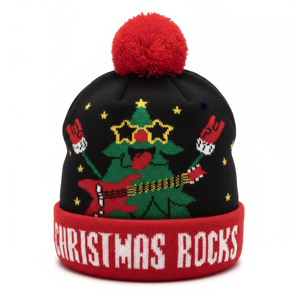 Gorro Navideño con Luz LED RGB - Image 2